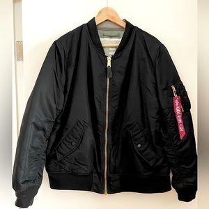 Alpha Industries | MA-1 Blood Chit Flight Jacket W Black / Women's XL
